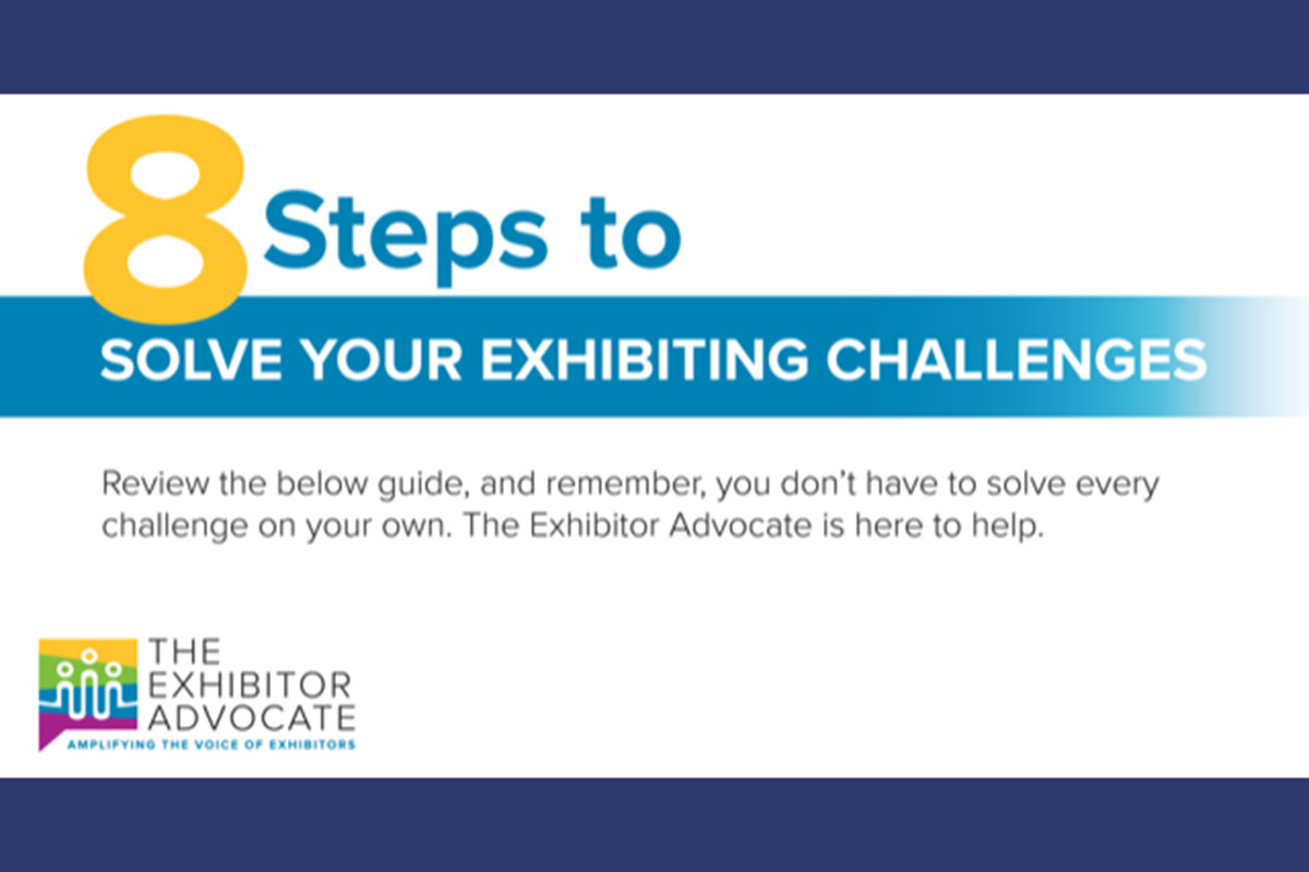 8 Steps to Solve Your Exhibiting Challenges