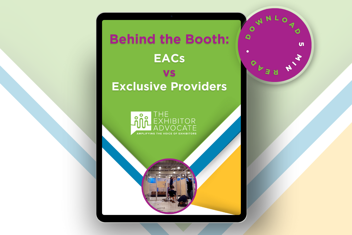 Behind the Booth: EACs vs Exclusive Providers