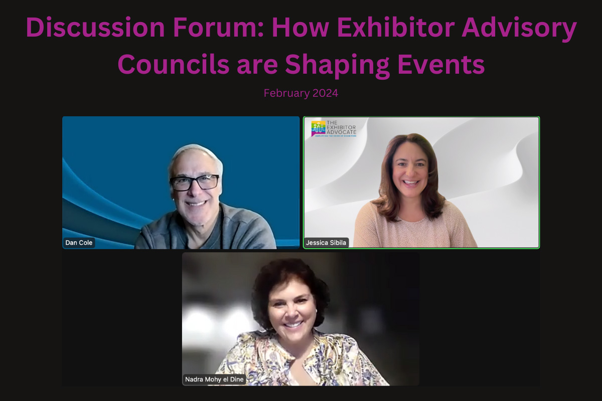Discussion Forum - How Exhibitor Advisory Councils Shape Events